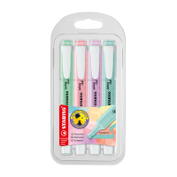 STABILO BLÍSTER 6 ROTULADORES FLUORESCENTES SWING COOL PASTEL